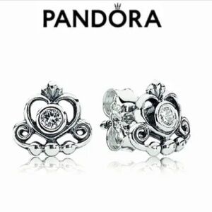Pandora My Princess Tiara Studs